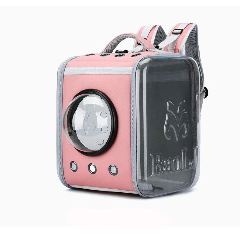

Window Breathable Space Capsule Astronaut Bubble Travel Bag Transport Carrying Small Dog Cat Carrier Pet Backpack, Multiple