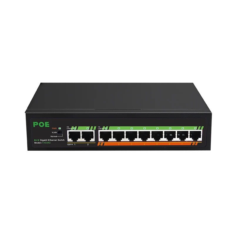 

Yujie Brand Pcba 16Gbps Metal 8 Poe Port Switch Price Hub