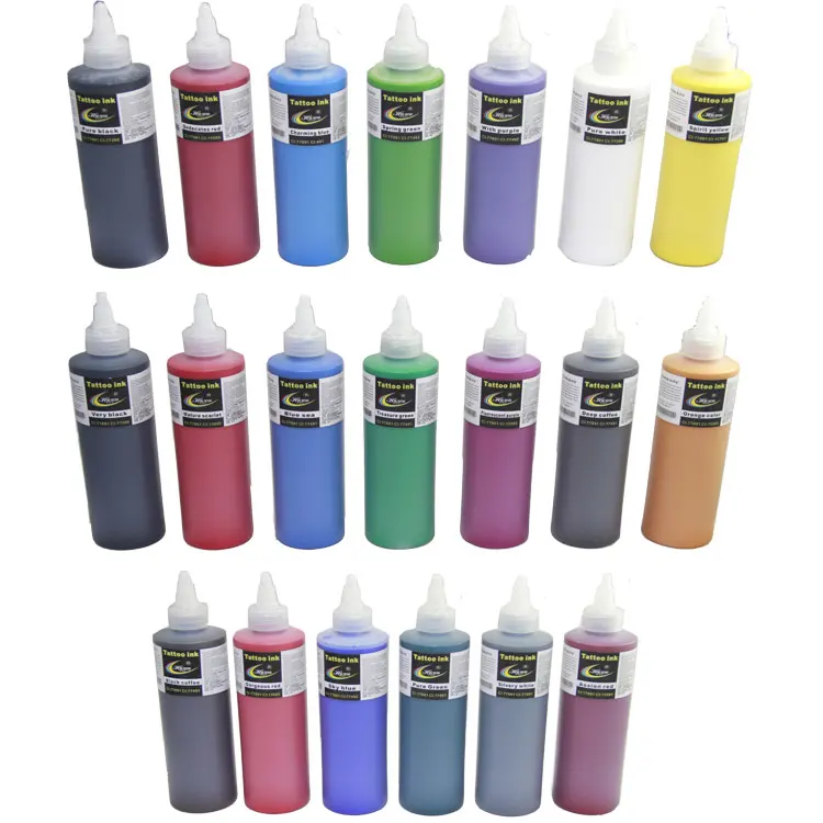 

New Product Dynamic Tattoo Ink Makeup Microblading Pigment Body Art Paint Tattoo Supply 250ML