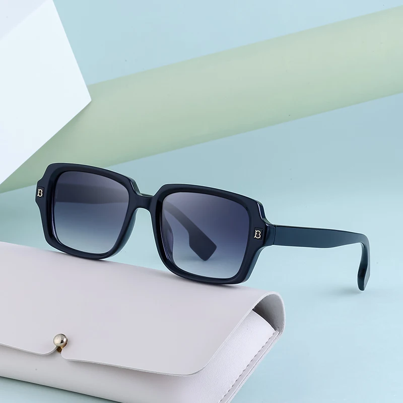 

Partagas Fashion Custom Logo Plastic Small Square Frame Rim UV400 Unisex Shades Sun Glasses Sunglasses for Men Women
