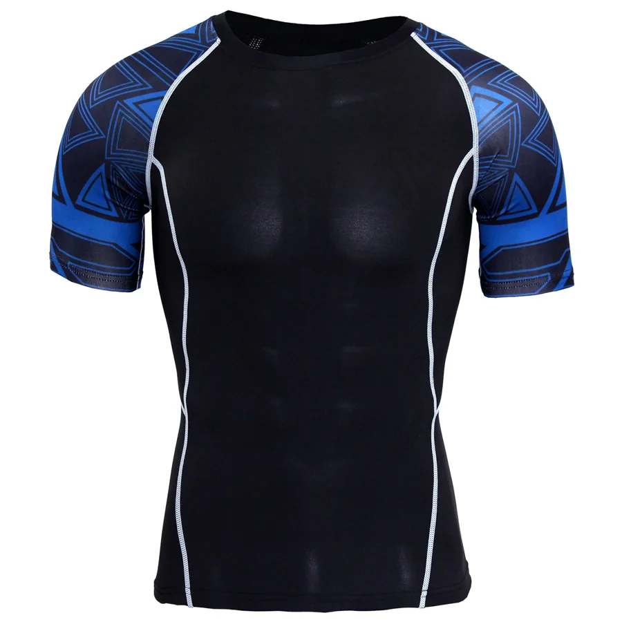 

latest exercise workout clothing gym t shirt man fitness