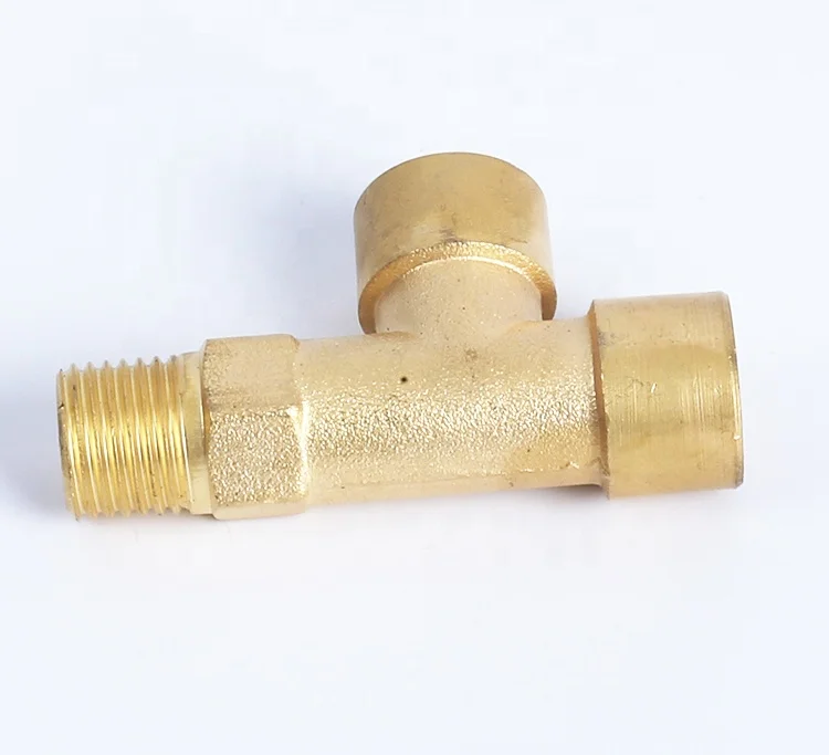 
Good quality Equal three way tee brass fitting 