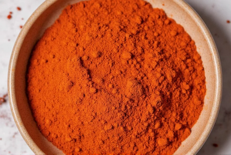 Bowl of Korean chilli powder