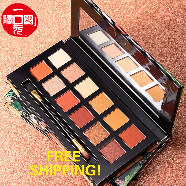 

Private Label Make Up 2021 new 12 color eyeshadow palette exotic