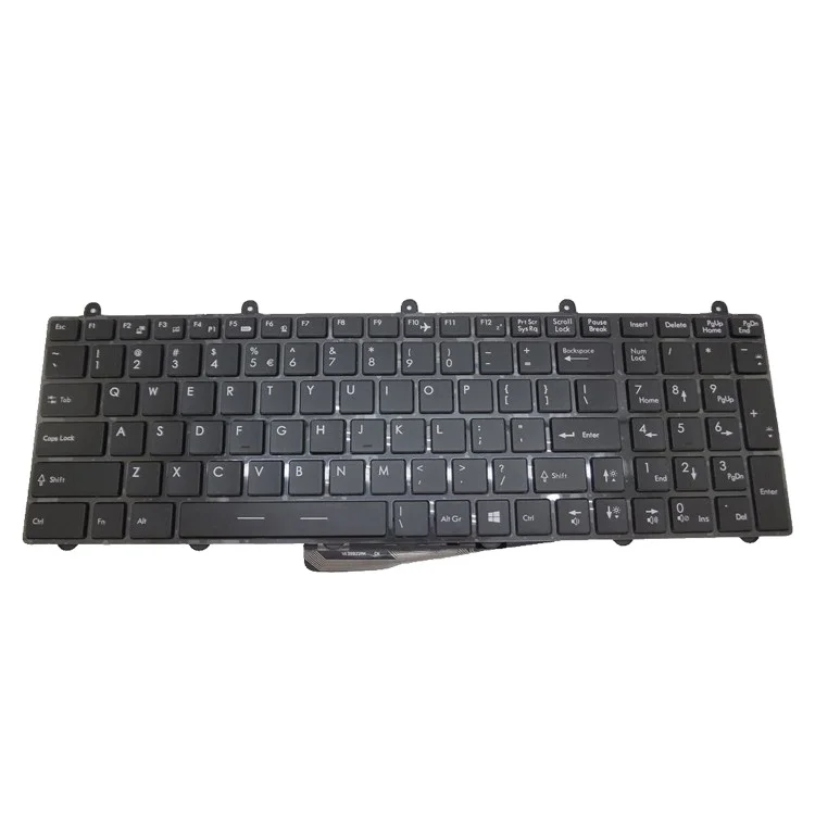 

HHT notebook internal keyboard For MSI GT60 GT70 MS-1762 keyboard US language with backlit