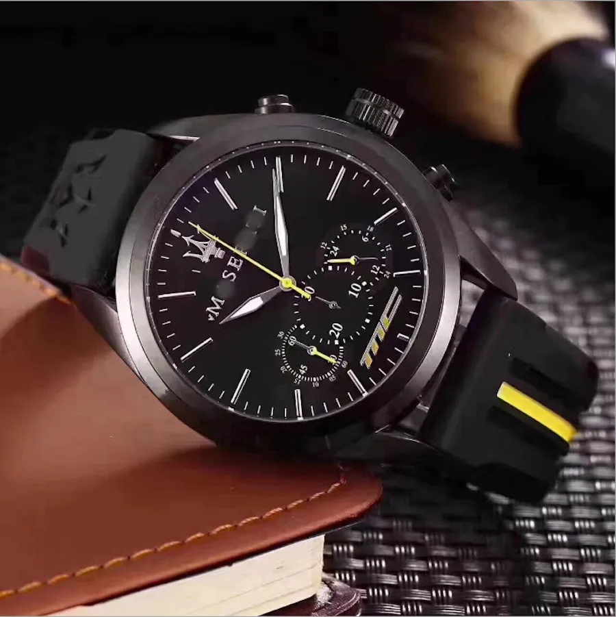 

Unique mazerati sport quartz wrist watch men wrist luxury