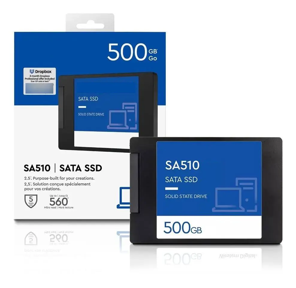

New original chip Bule Ssd Internal Solid State Drive Sata Hardrive 2.5 Inch 250GB 500GB 1TB 2TB For Laptop Hard Disks
