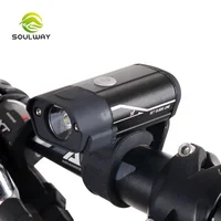 

Amazon Hot selling USB Rechargeable Bike Light Set,powerful lumens bicycle front light free tail light,LED Bike front Light
