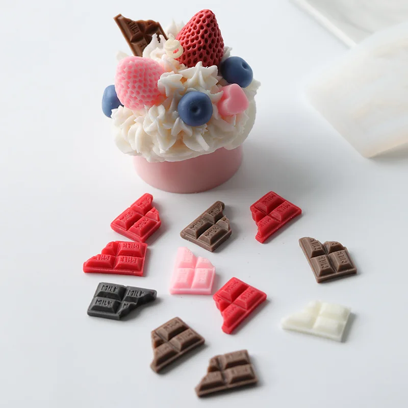 

LOVE'N LV413C Chocolate candle mold baking tool for cake shower face mounted candle decoration, White