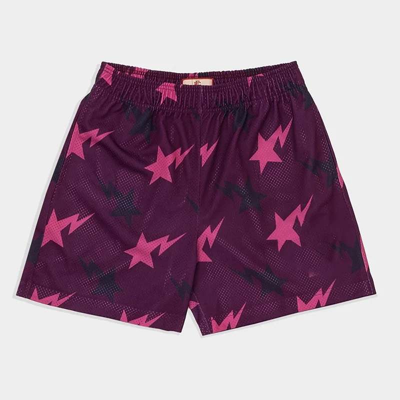 

YKH Luxury shorts contrast stitching logo various Decoration hot selling men's choose fitness wear shorts for men