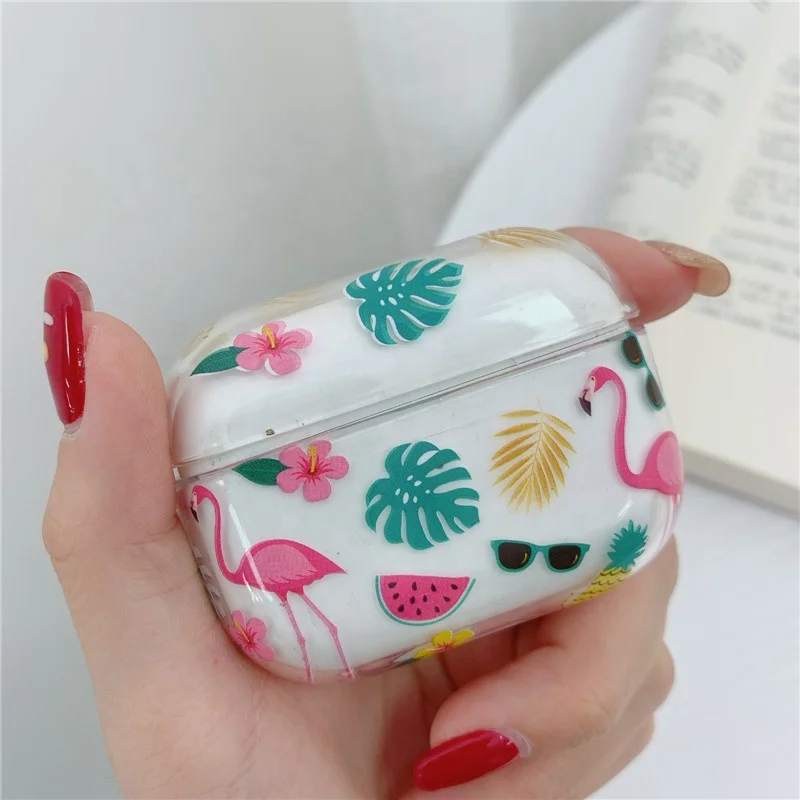Wholesale price transparent crystal clear case for airpods pro, for airpods hard pc clear case custom design
