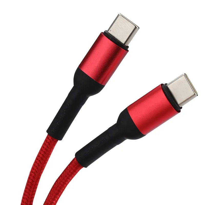 

USB Cable Charger Type-C 5V 3A Nylon Braided USB A/M To Type-C L=1.0M