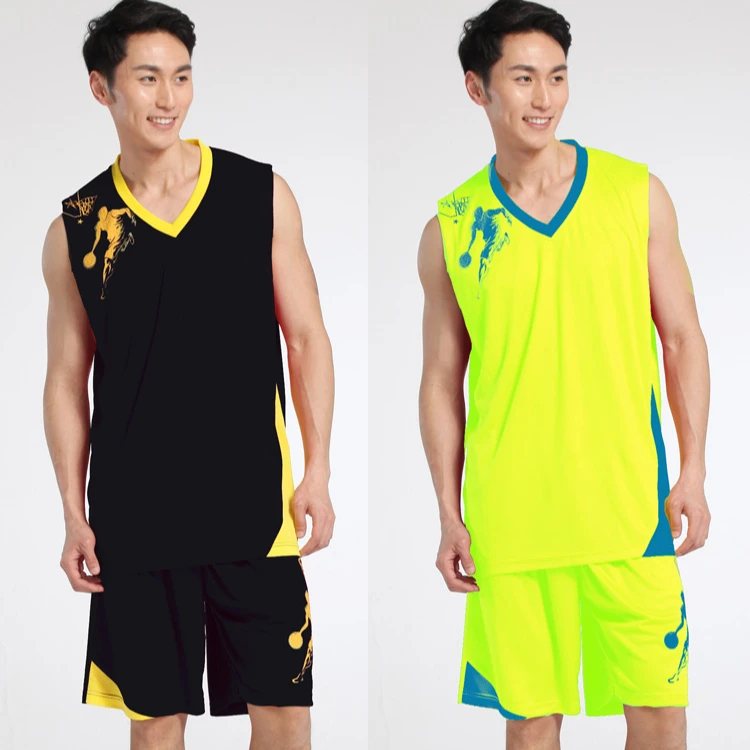 

Adults Men's basketball uniform club teams jersey breathable sets playing game training basketball jersey on ready stock design