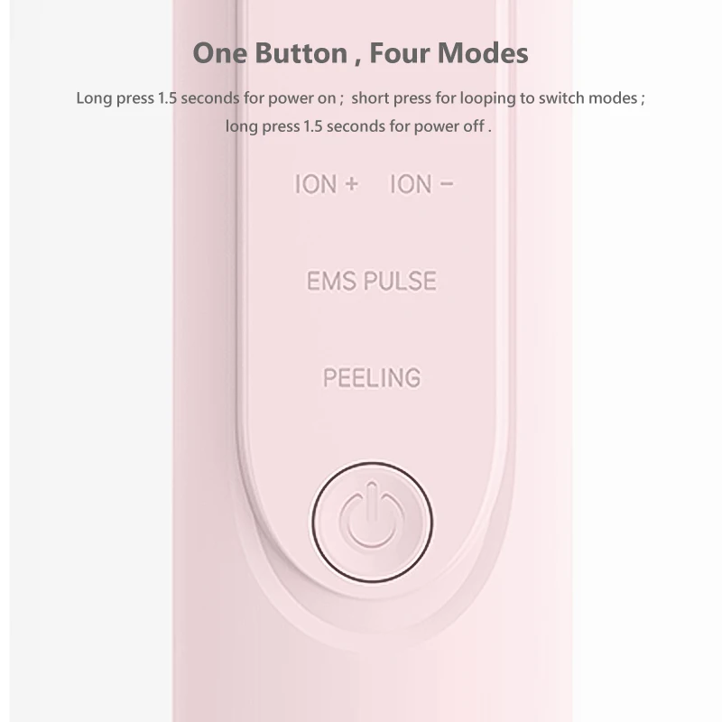 
Original InFace Ultrasonic Facial Skin Scrubber Ion Acne Blackhead Remover Peeling Shovel Electric Deep Cleansing Skin Scrubber 