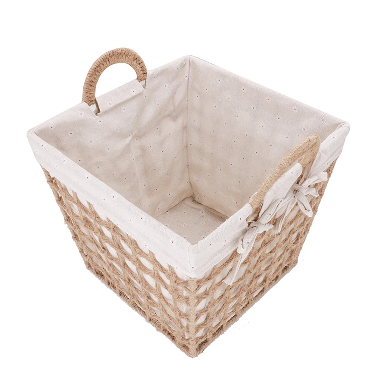 New Picnic Wicker Baskets With Wheels For Kids Children Wire Storage