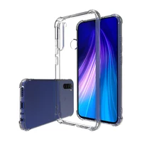 

Shockproof tpu phone case cover for Redmi note 8 case silicone custom logo back case for mi K20 pro