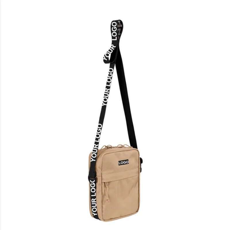 

new style Custom Logo and color Sport Fashion Style messenger Crossbody Bag Men custom shoulder bag, Customized color