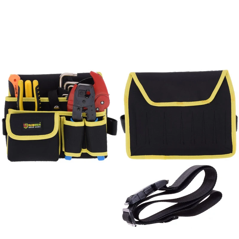 

Wear Resistance Canvas Construction Tool Bag Multi-Purpose Waist Tool Bags With Belt Waist Bag