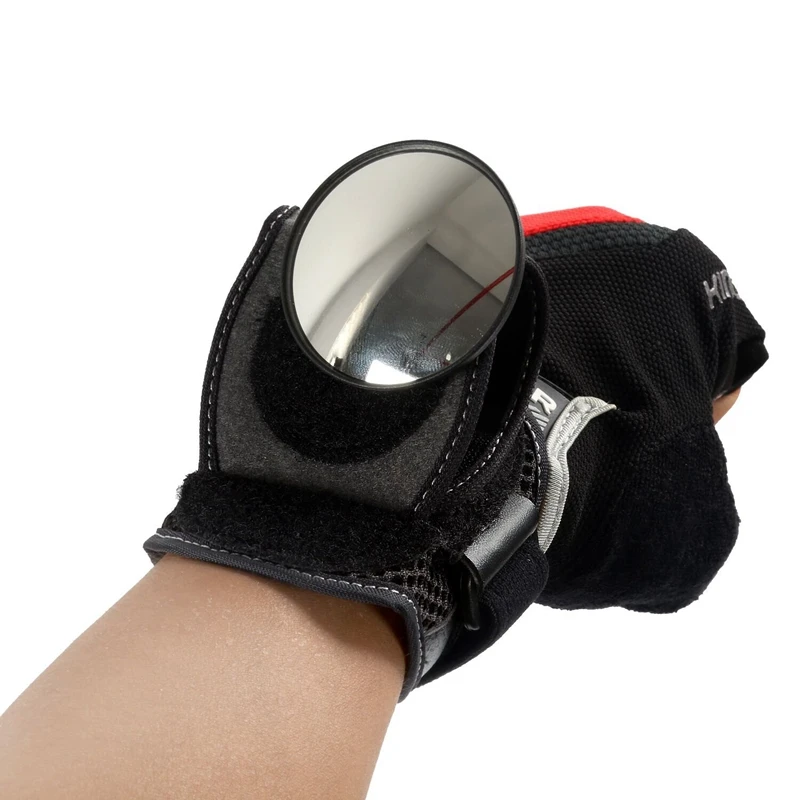 

Bicycle Mirrors Bicycle Wrist Mirror Rearview Wristband Motorbike Handlebar Reflector Wristband Mirror Riding Equipment