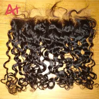 

New Arrival Cambodian Loose Deep Wave Curly Hd Swiss Lace Frontal, 13*4 Ear To Ear Swiss Invisible Hd Lace Frontal Plucked