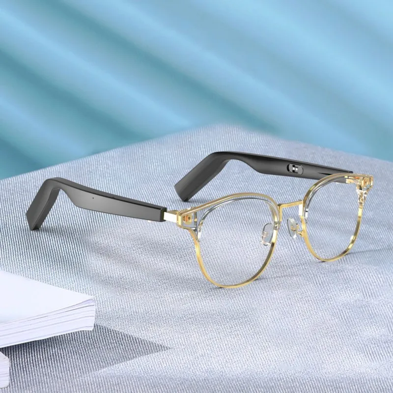 

New smart car intelligent glasses sunglasses wireless music headset anti-blue light myopia glasses unisex