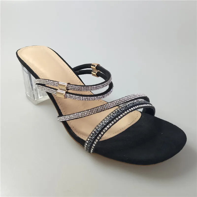 

PDEP Summer Black Ladies Casual heels Shoes For Women heel sandals, Pink