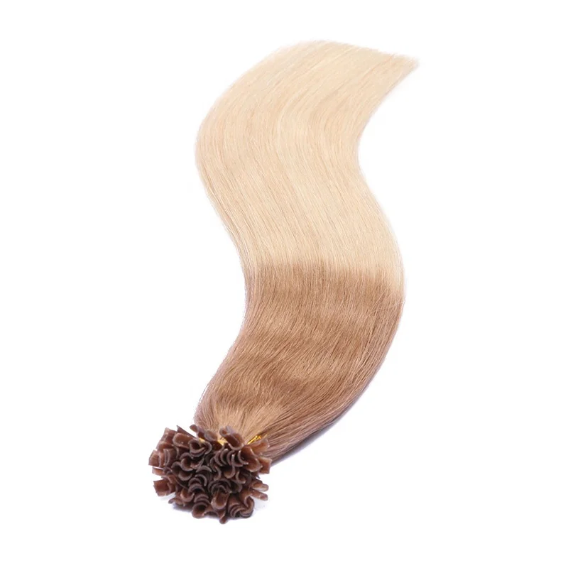 
100% Human Blond Keratin keratin U Tip Hair Extension 