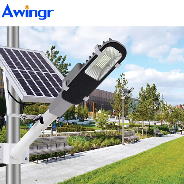 Awingr 2020 china best selling product Solar motion sensor led solar flood light 50w100w 500w Street Light