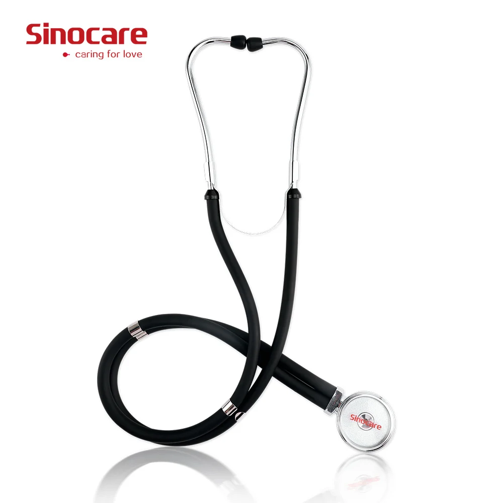 

Sinocare Stainless Steel Medical Nurse StethoscopeDual Head Pediatric Stethoscope