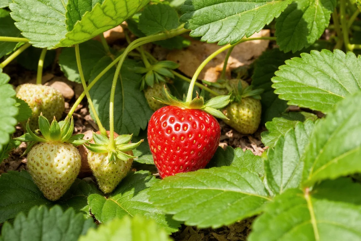 how much sunlight do strawberry plants need