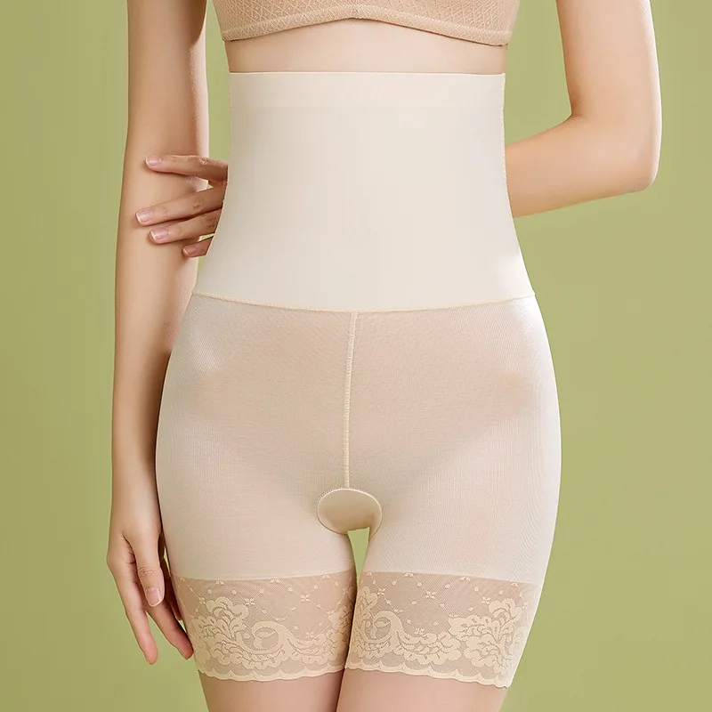 

High Waist Collect Abdomen Body Collect Waist Girdle Abdomen Lift Buttock Female Postpartum Reduce Belly Without, As picture