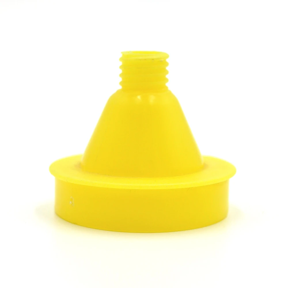 Yellow Plastic Sachet/ Sealant Nozzle Adapter With Fine Thread
