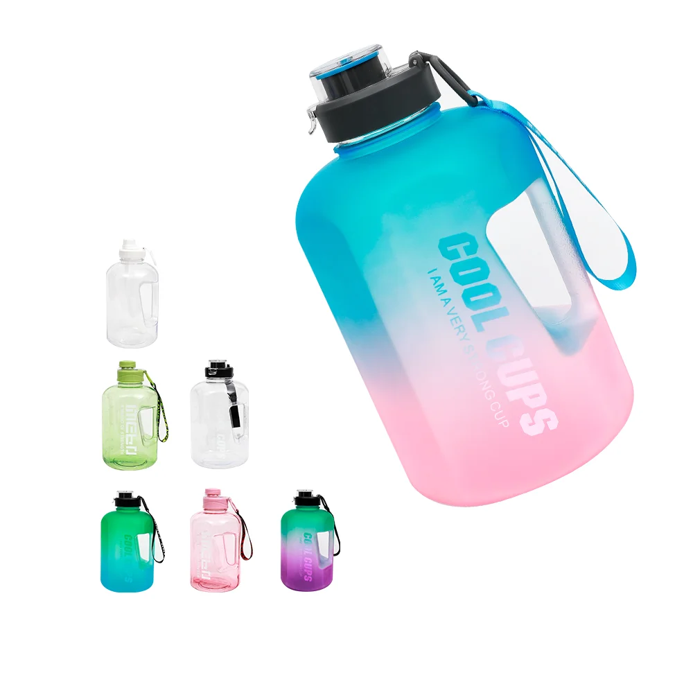 

Hot Sale Eco-friendly For Fitness Gym Sports Gym Water Bottle With Strap