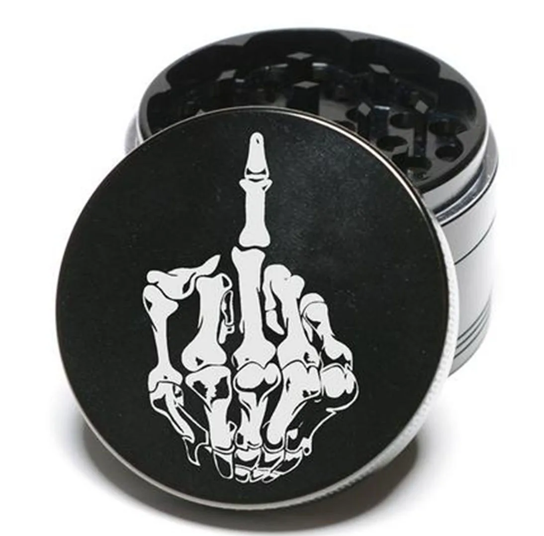 

SHINY Smoke supplies custom logo Zinc herb hemp grinder kitchen No MOQ ship out in 24hrs, 5 colors