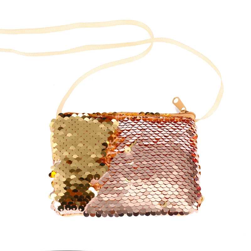 

Luxury ladies Zipper Wallets Paillette Fashion Purse Square Sequin Coin Purse