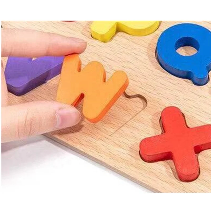 Wooden Alphabet Board Jigsaw Blocks Alphabet Puzzle Board Buy Wooden
