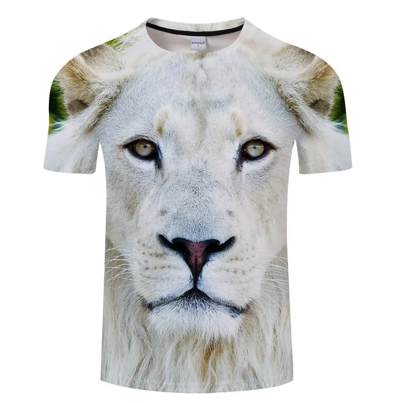 

Wholesale High Quality White Polyester Custom Pattern Logo Sublimation 3D T Shirt, Customizable