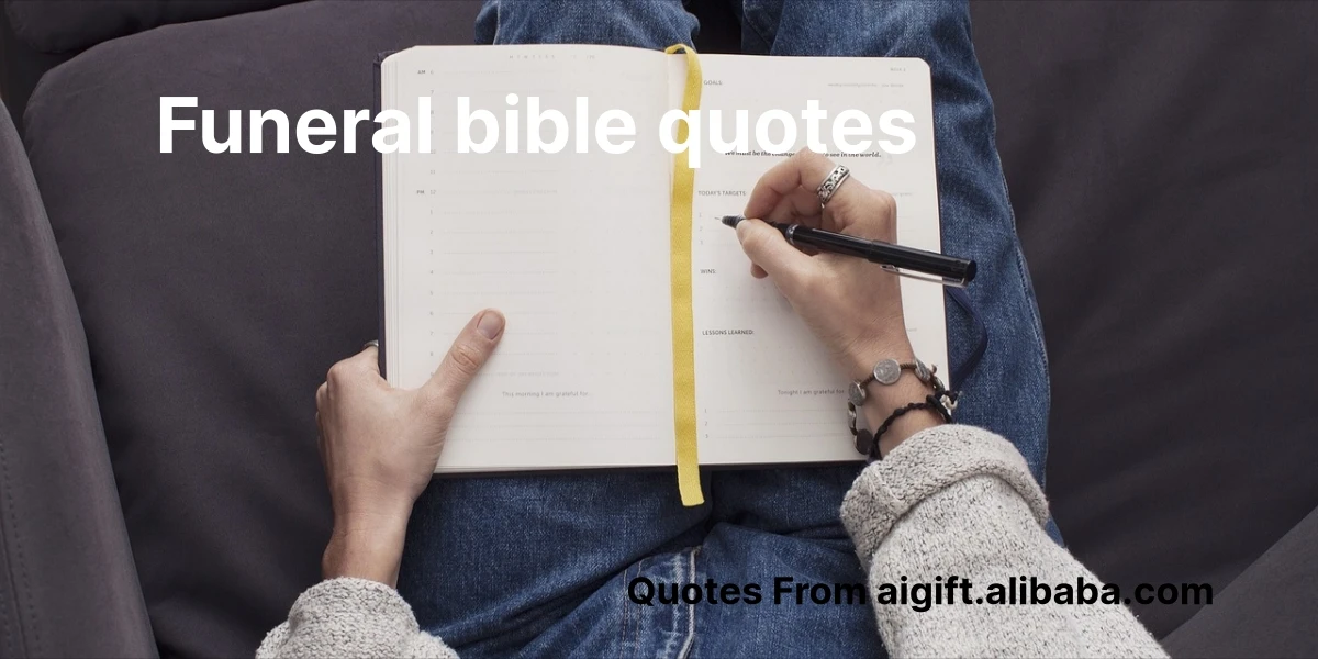 funeral bible quotes