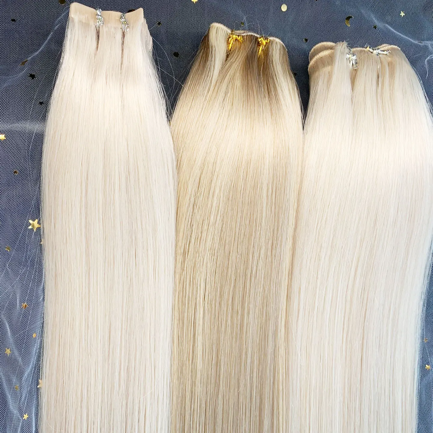 

100% Human Virgin Hair Double Weft Hair Extensions Malaysian Human Virgin Cuticle Aligned Cheap Weft Hair