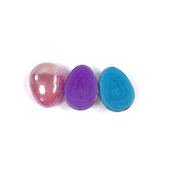 

Egg Shape Tangle Hair brush Anti-static Styling Tools Detangling Salon Hair Care Massage Comb, Purple,pink,blue