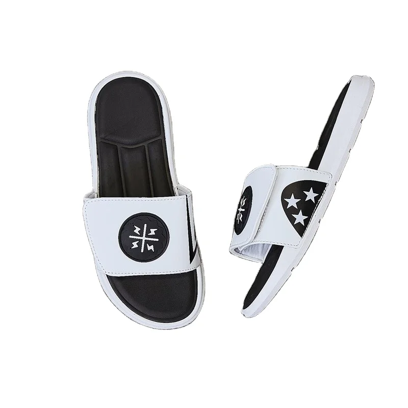 

Outdoor beach men slide slippers Korean version waterproof low price wholesale made in fujian large zise, Picture