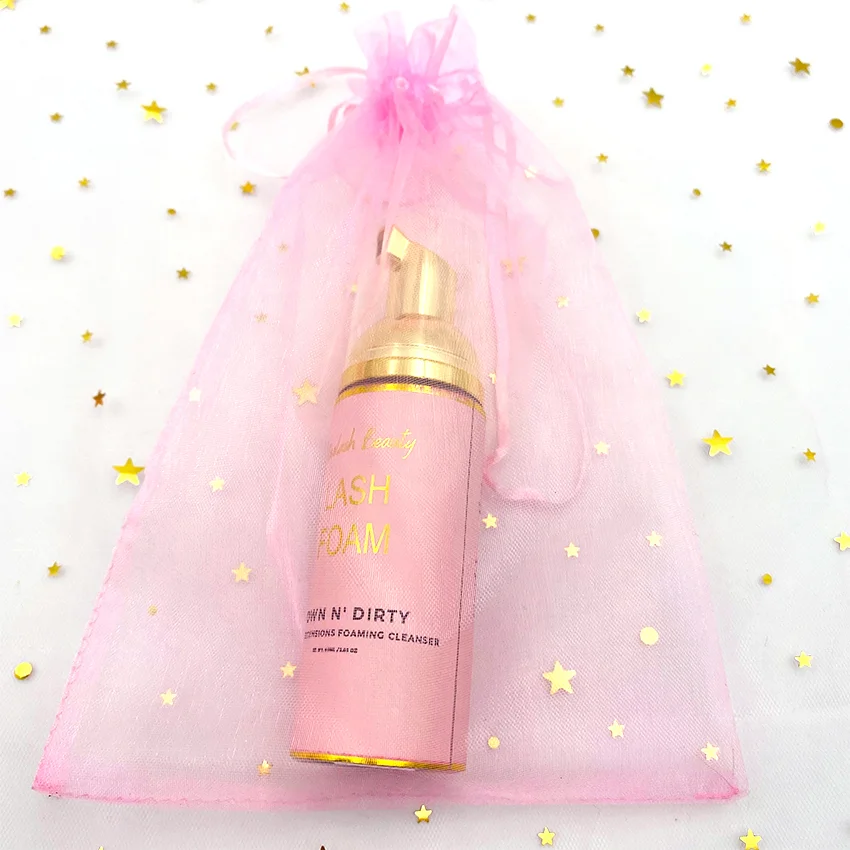 

Naturally eyelash shampoo foam cleaner advanced private label eyelash foam shampoo, Transparent