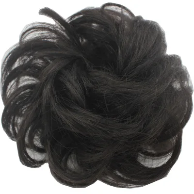 

Style bun hair Various Plenty of hair, silky smooth Accessories For Women rubber band human Hair Chignon, Natural black /dark brown /light brown