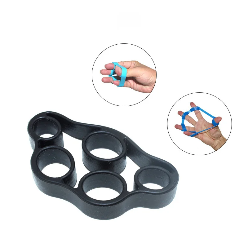 

Hand expand exercise resistancde band Silicone Trainer Hand Grips finger stretcher, Optional