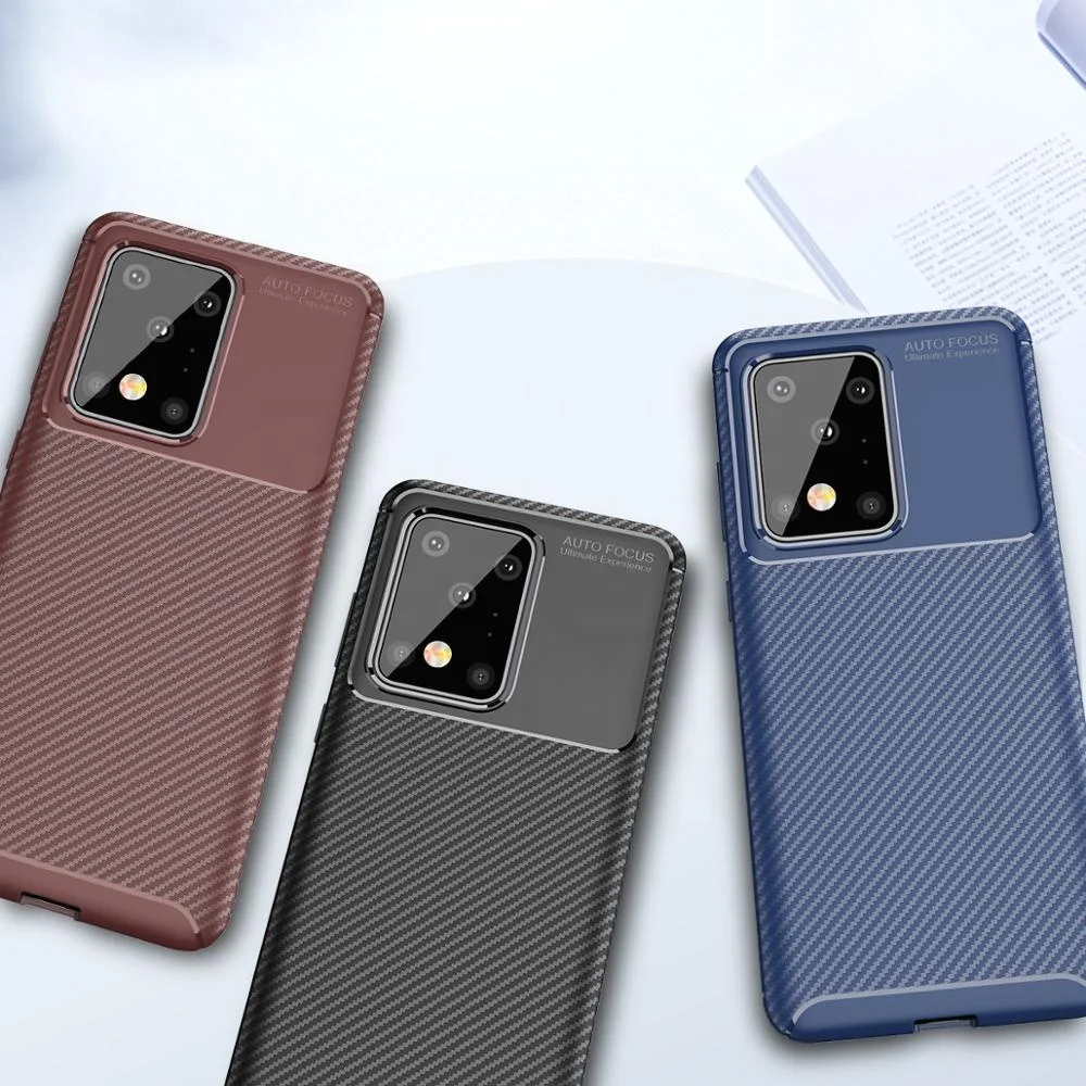 

Mobile Phone Accessories Soft Phone Case For samsung s20 case ultra Thin Shockproof Case Cover for samsung s20 plus, 3 colors