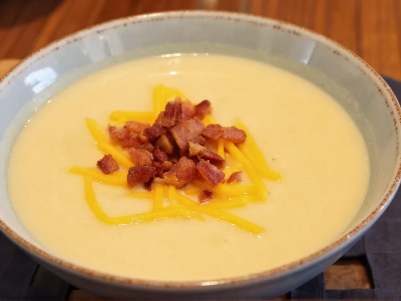 Perfect Potato Soup with Bacon and Cheese Recipe