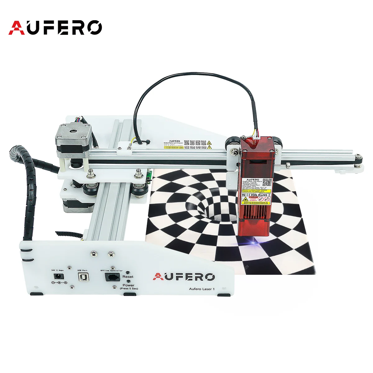 

Aufero Laser Master Cutting Home Use Lightburn Upgraded Laser Engraving Machine For Diy Logo