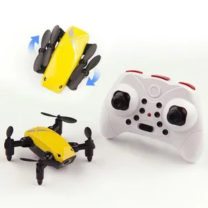 2019 hot sale S9 Hight quality rc drone 2.4G 4CH foldable Mini drone quadcopter pocket drone with camera
