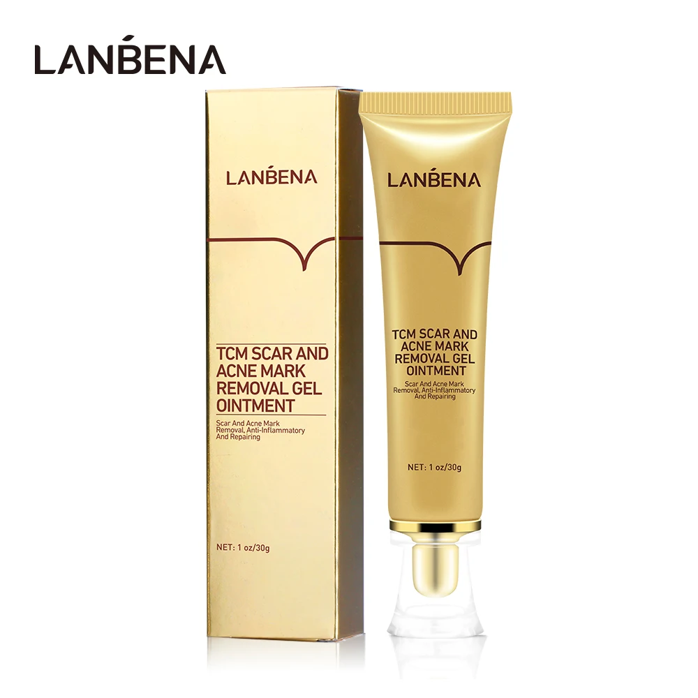 

LANBENA Acne Scar Removal Cream Cosmetics For Face Screm TCM Herbal Repair Stretch Marks Remove Scar Treatment Skin Care