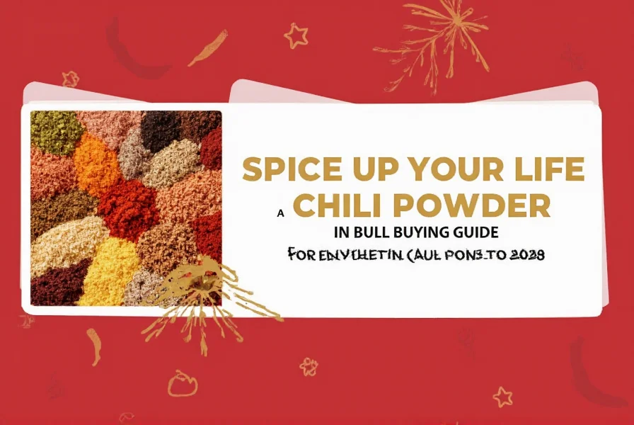 Chili powder products